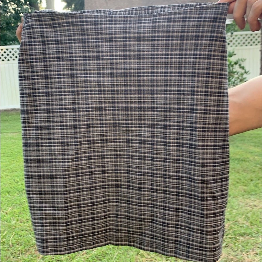 Plaid skirt